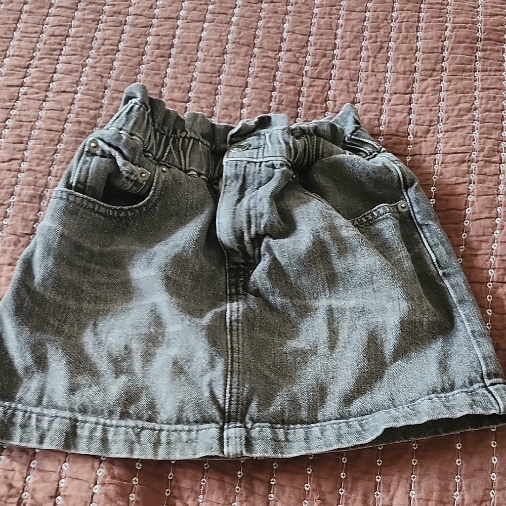GAP Gray Skirt Comfortable Elastic Waist